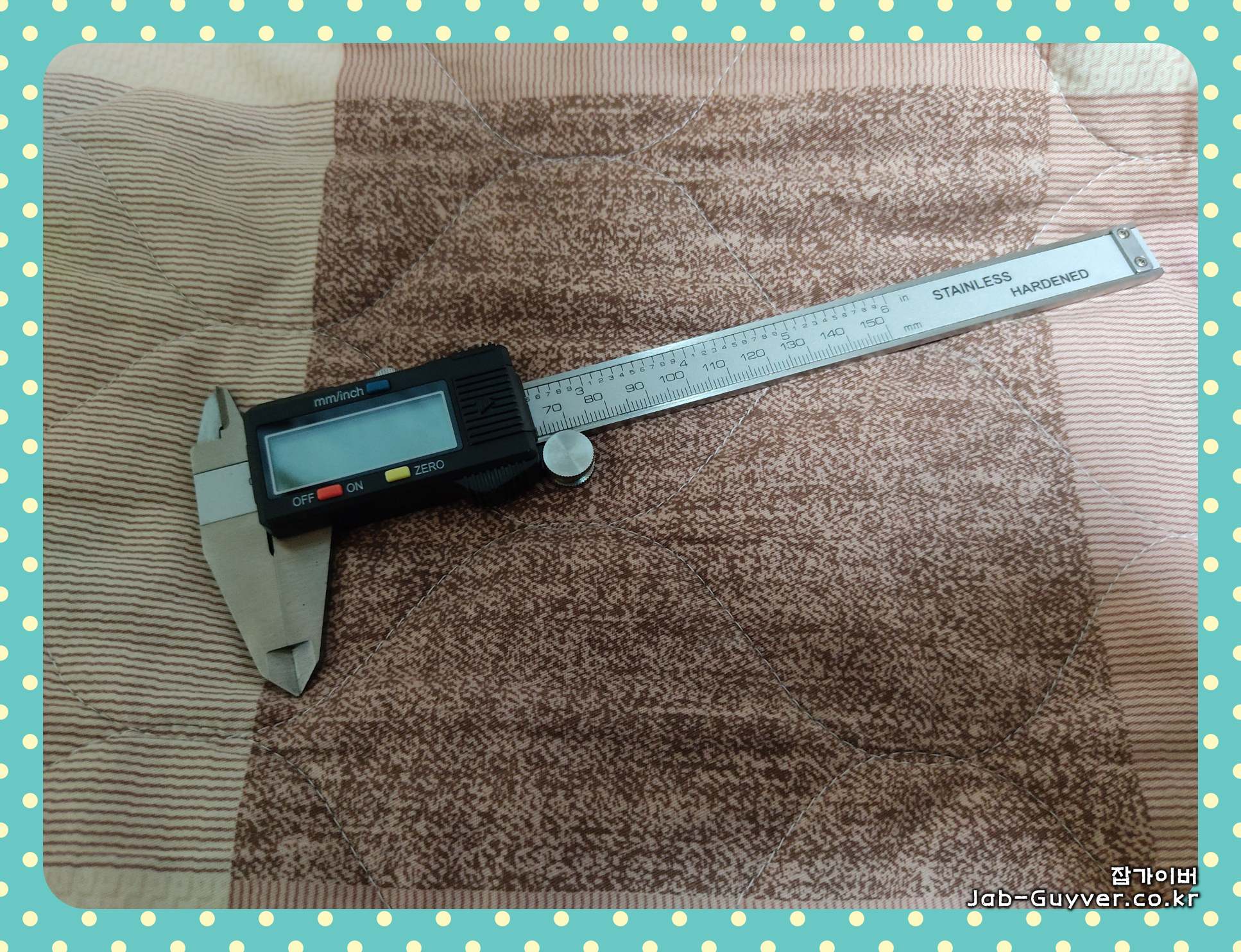 디지털 버니어 캘리퍼스 배터리 교체와 오류 예방을 위한 기본 점검