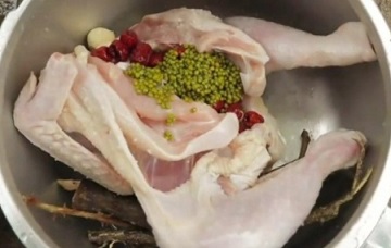 녹두백숙