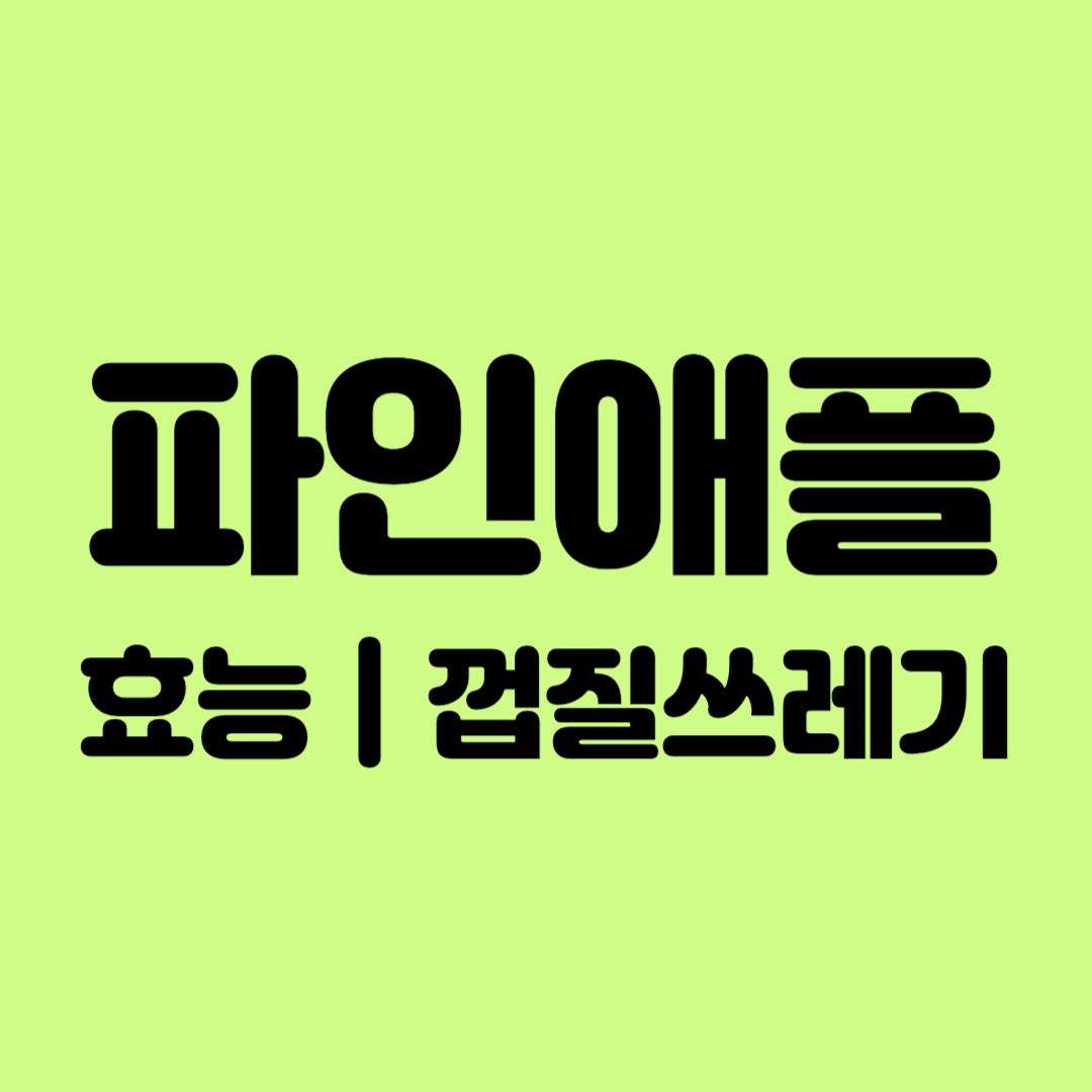 파인애플 효능 껍질쓰레기