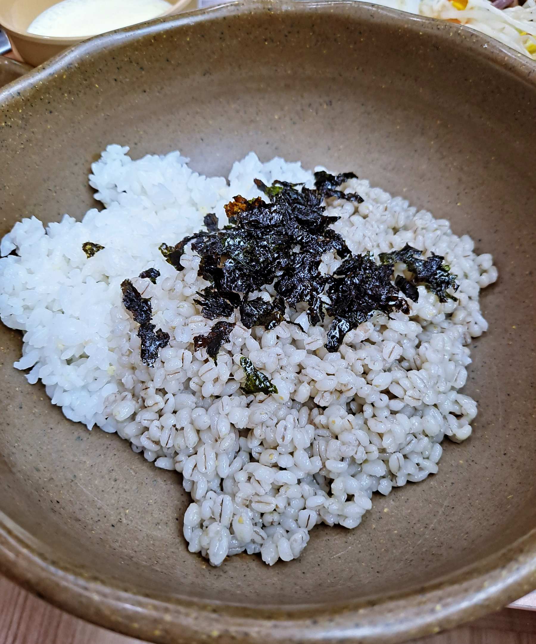 가마솥보리밥 혼합밥