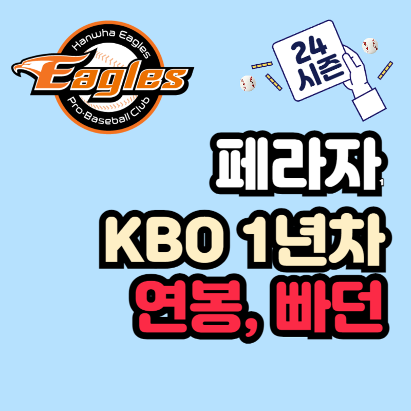 한화 이글스 요나단 페라자 연봉 계약