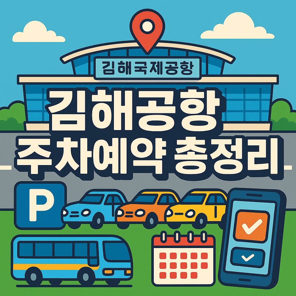 김해공항 주차 예약 총정리