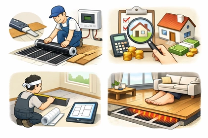 난방필름 시공방법과 가격 비교 예시9