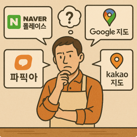 내 가게를 등록하면 도움이 되는 무료 플랫폼 5곳 정리