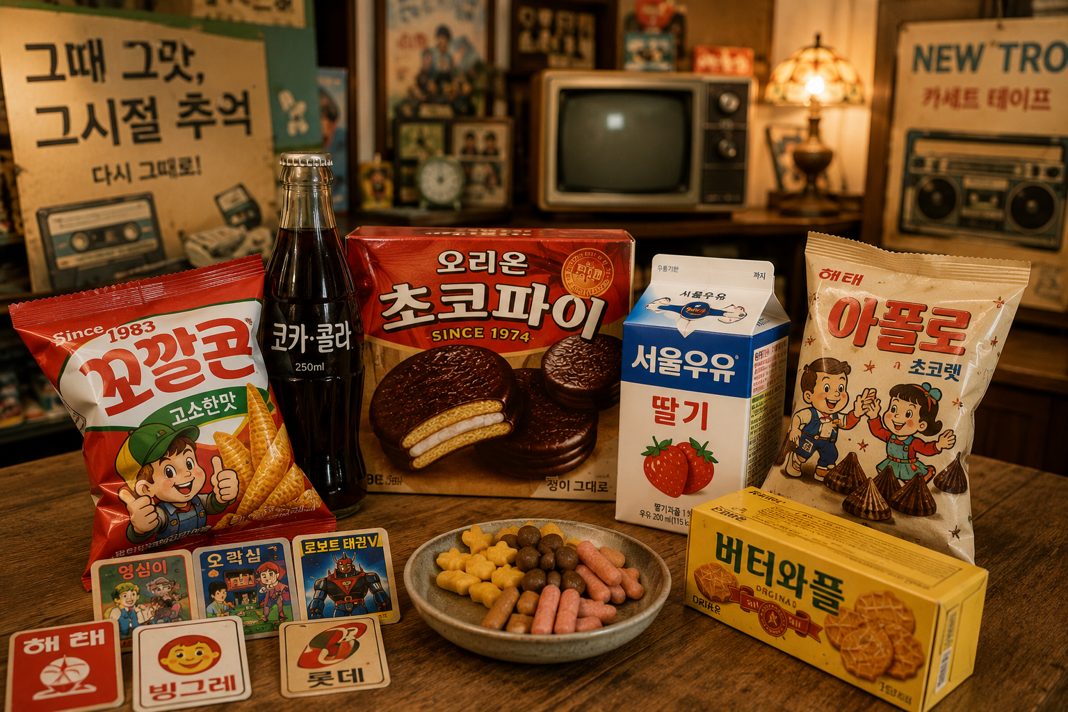 조용히 커지는 식품산업의 &lsquo;향수 소비&rsquo;와 레트로 마케팅의 힘