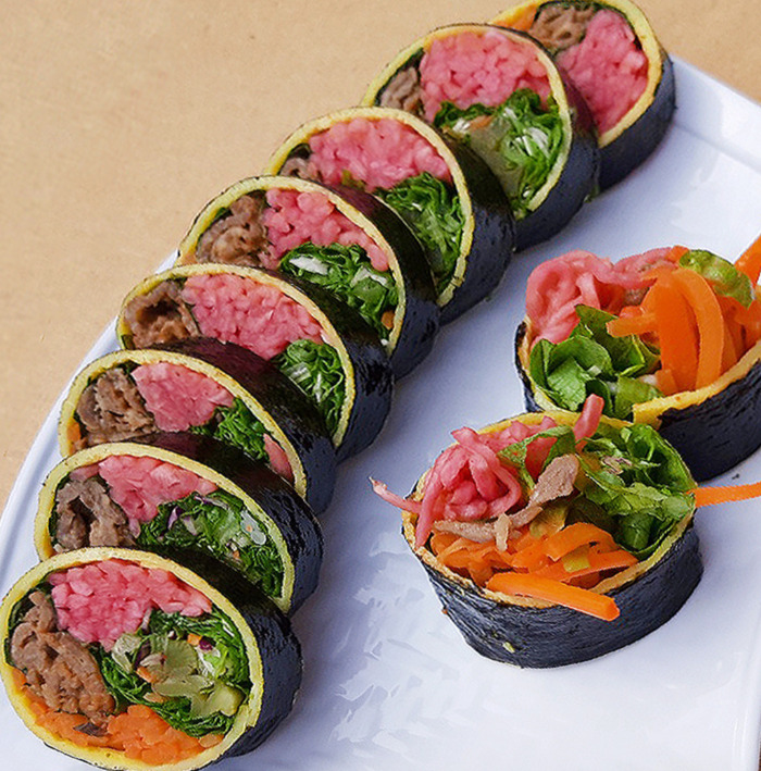 라온김밥 해초김밥 키토김밥