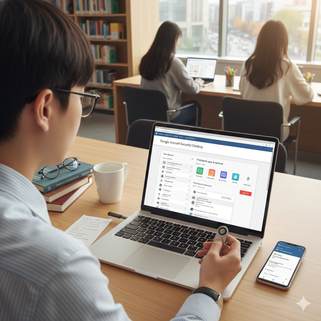 구글 계정 보안 강화와 타인 로그인 방지를 위한 디지털 방역 설정 기술