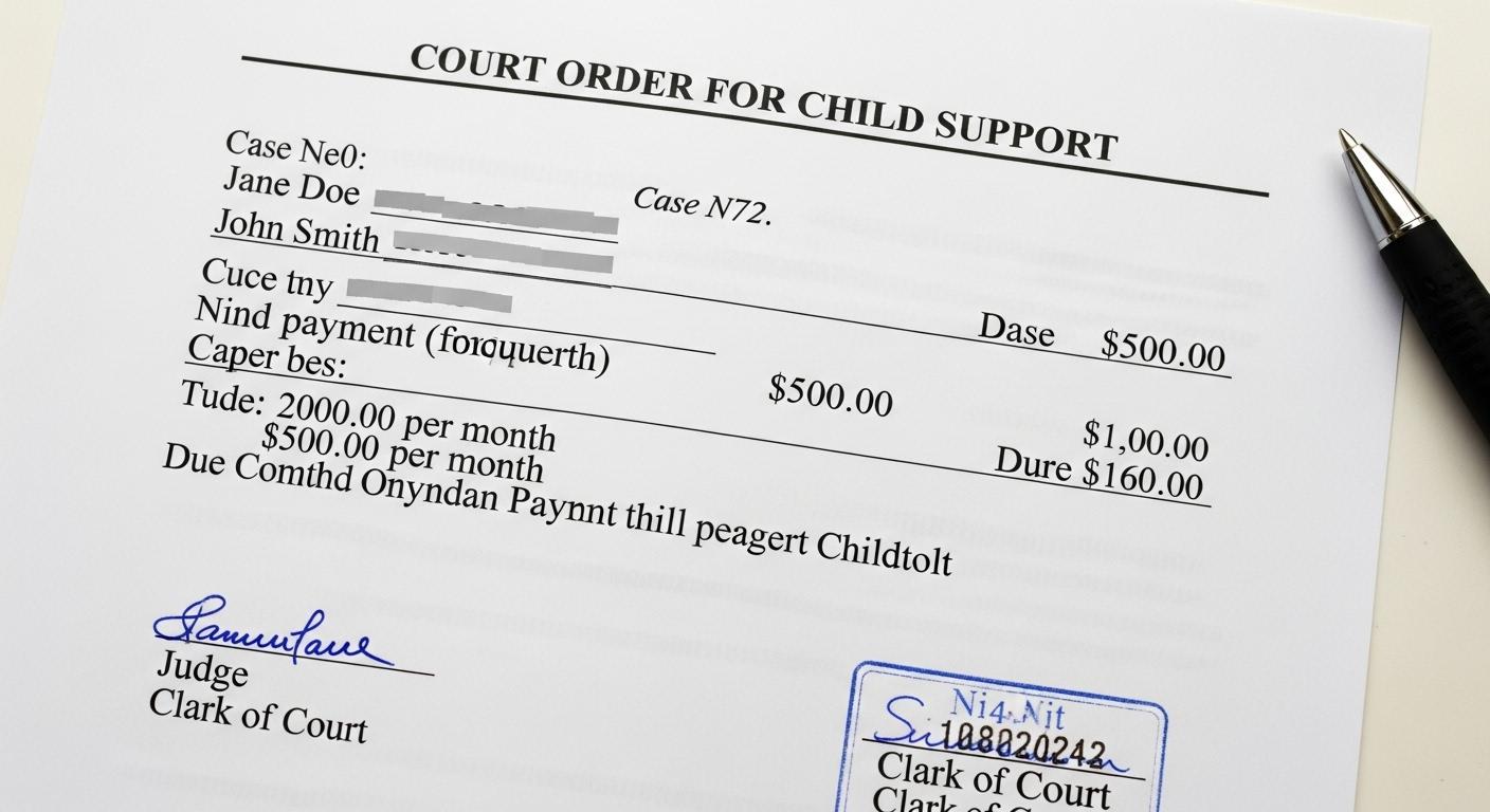 양육비 지급명령