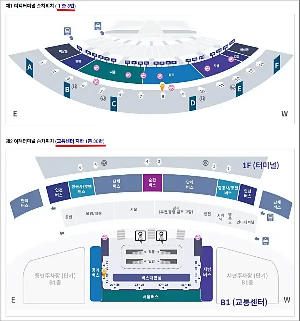 인천공항-터미널별-버스-타는-곳