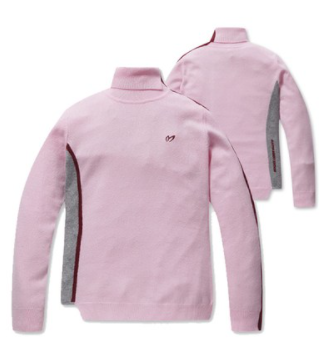 마스터버니에디션 골프 masterbunnyedition여성 골프 터틀넥 니트 캐시미어_M42194SN172_PK