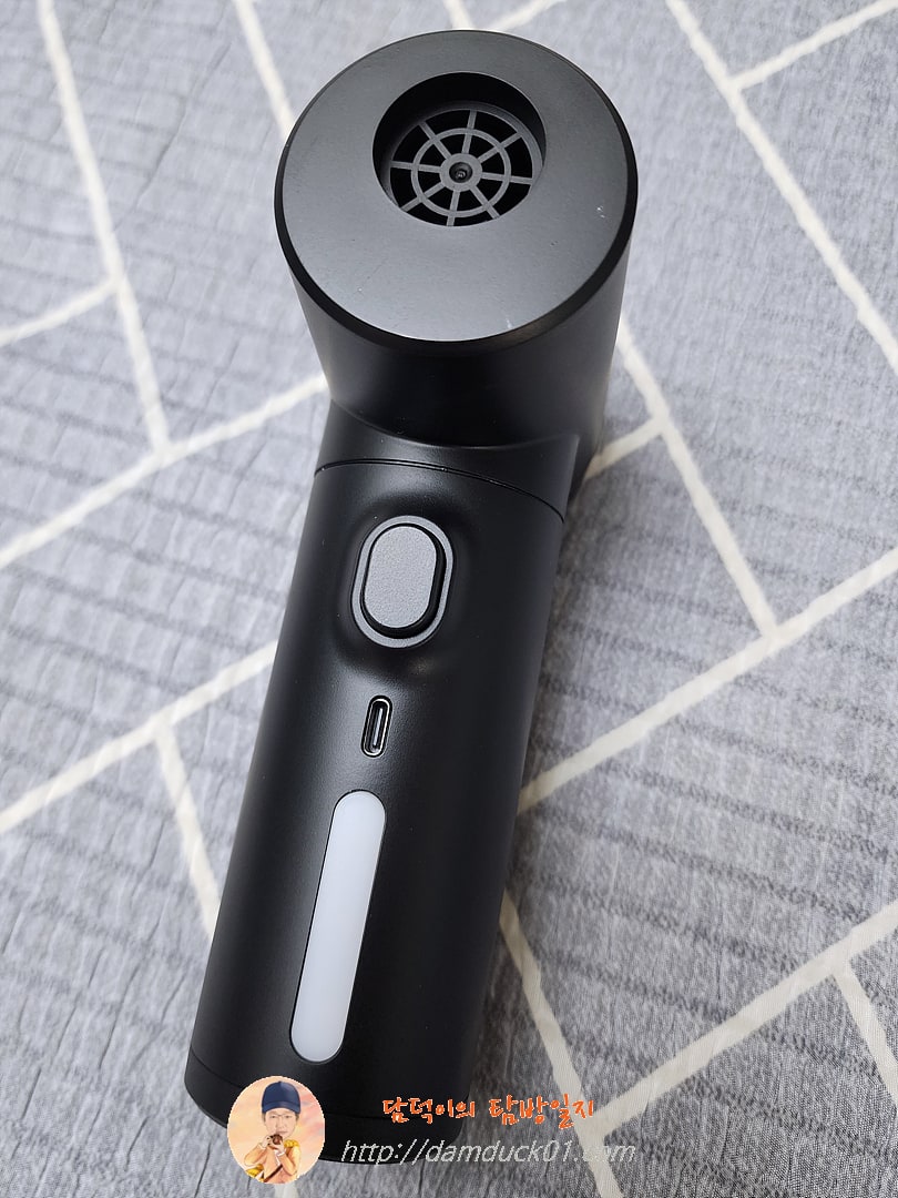 무선 에어 더스터 50000 RPM 먼지 제거 건 전면