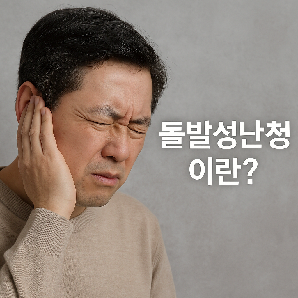 돌발성난청의 의미