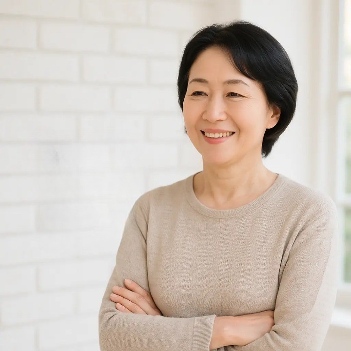 갱년기 여자 이미지