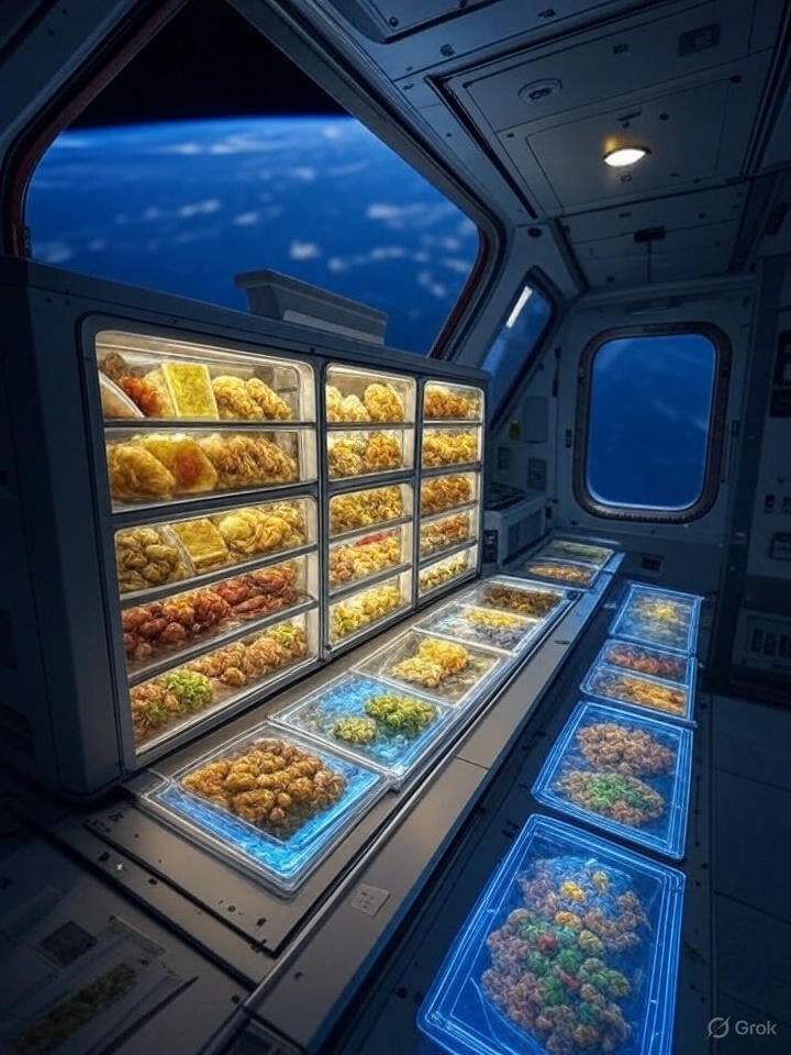 우주에서의 식량 보존