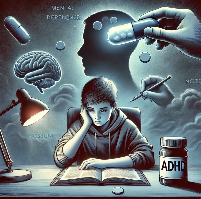 ADHD약물의 잘못된 복용이 부정적인 영향을 미치는 사진