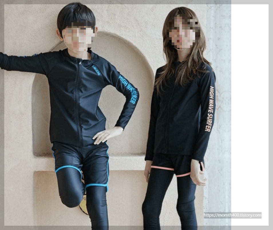 초등 통통 여아 수영복 짚업스타일 세탁방법