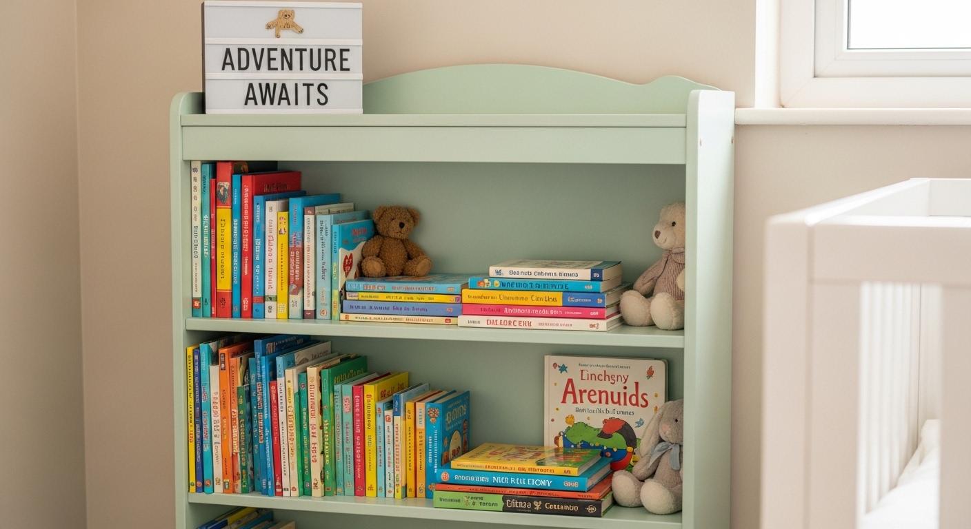 아기방 책장