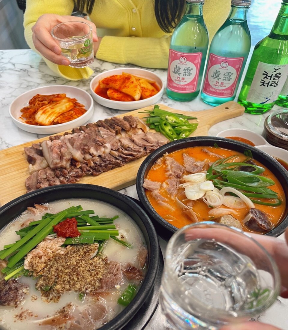 오늘도마순대국