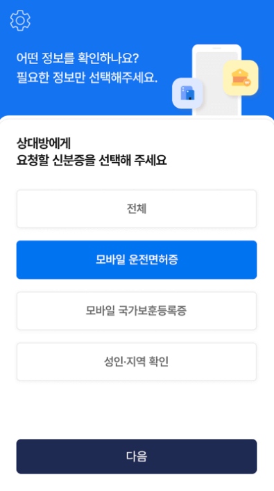 모바일 신분증 (운전면허증, 국가보훈증) 발급 방법, 소상공인 자영업사장님 필독