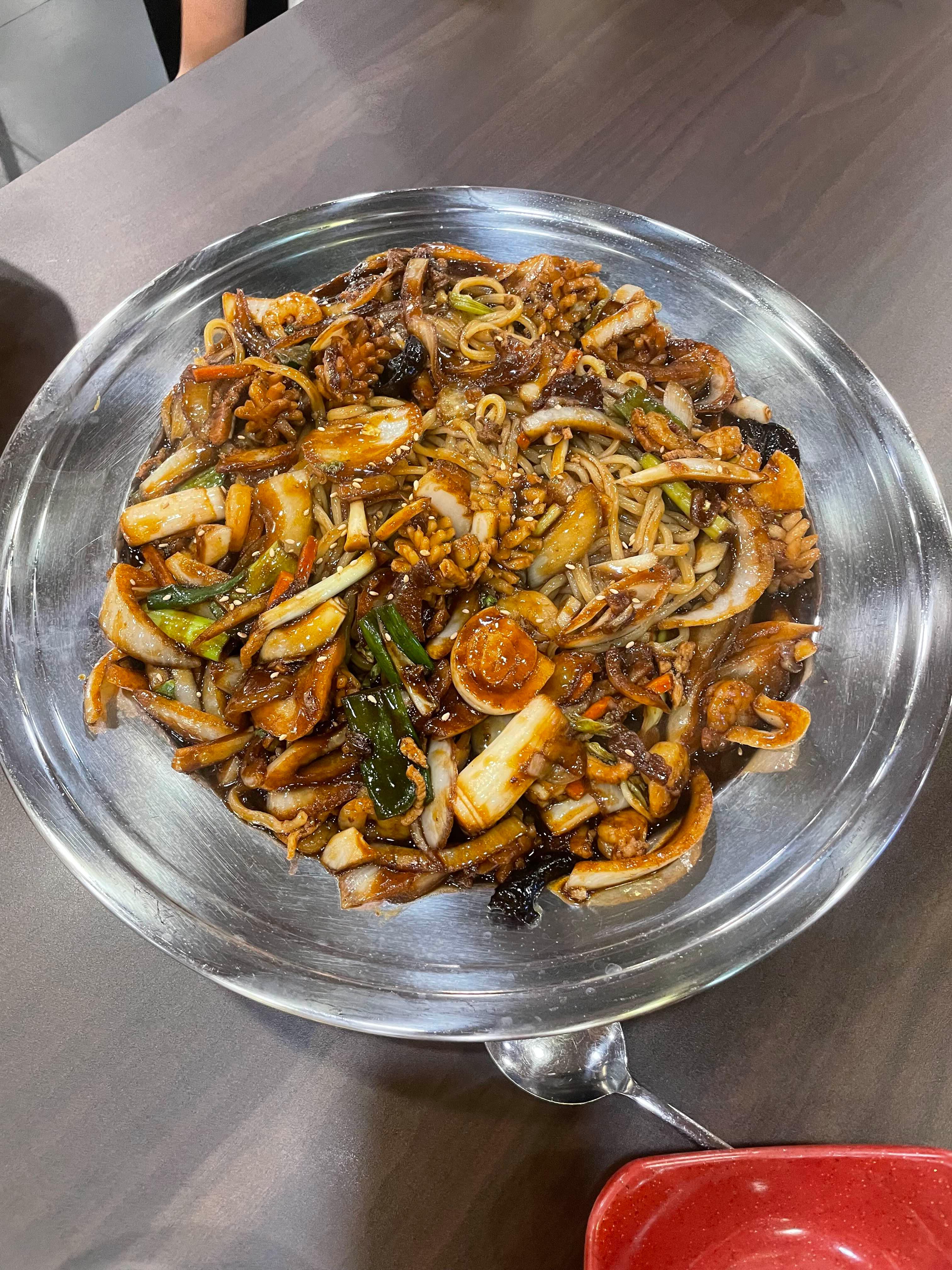 대구 수성구 중식당 리안 야끼우동과 찹쌀 탕수육