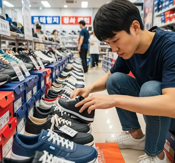 한국 일본 신발 사이즈 차이