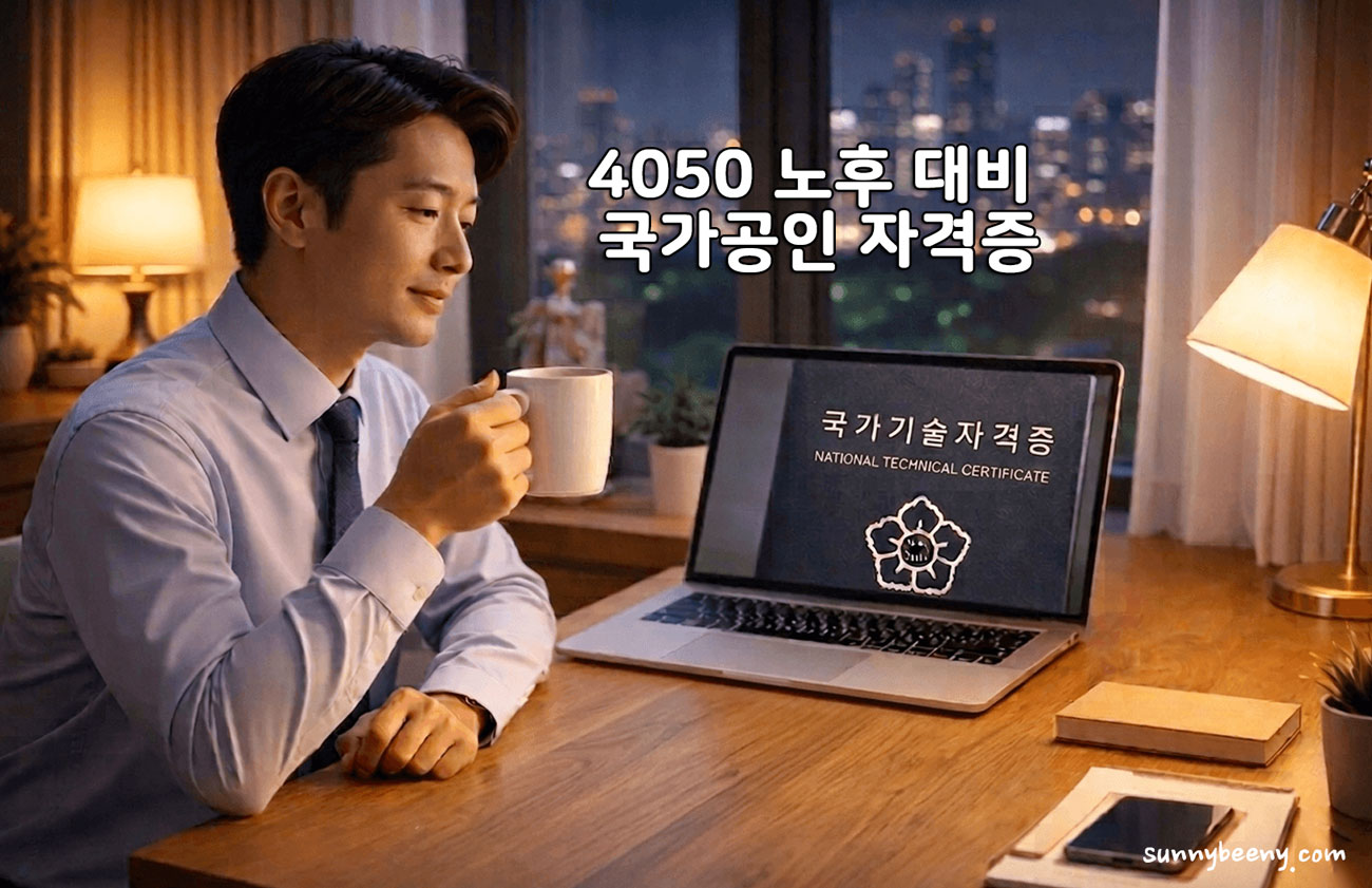 4050 노후 대비 국가공인 자격증