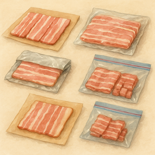 베이컨-냉동-보관법