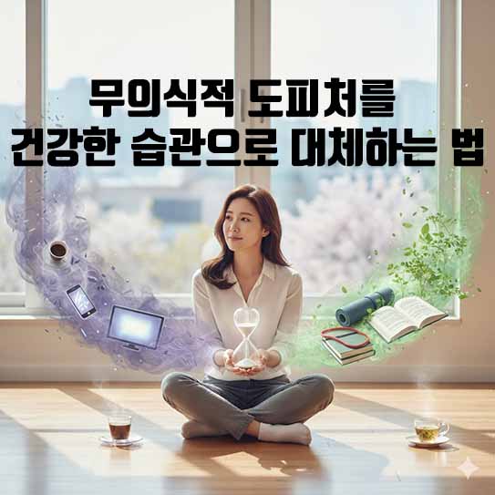 나를 괴롭히는 중독성: 무의식적 도피처를 건강한 습관으로 대체하는 법