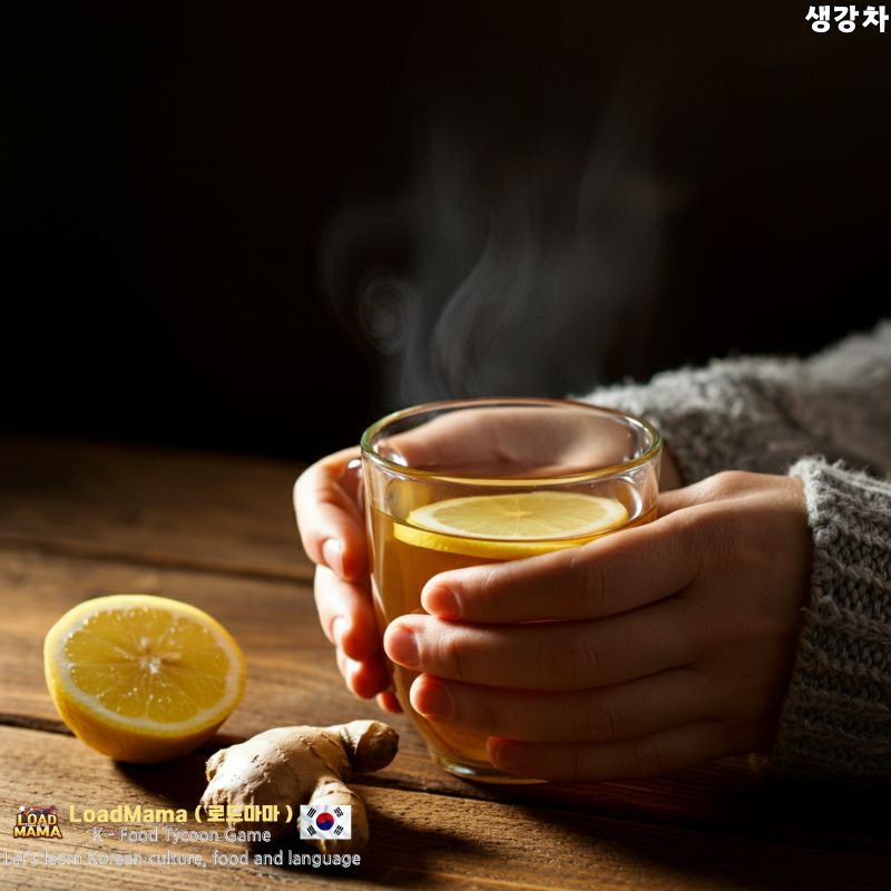 겨울철 생강차