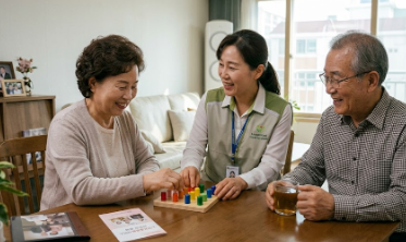 노인맞춤돌봄서비스 이미지 입니다.