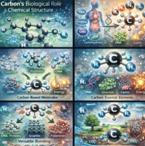 탄소 - 세포 에너지와 유전자 생명