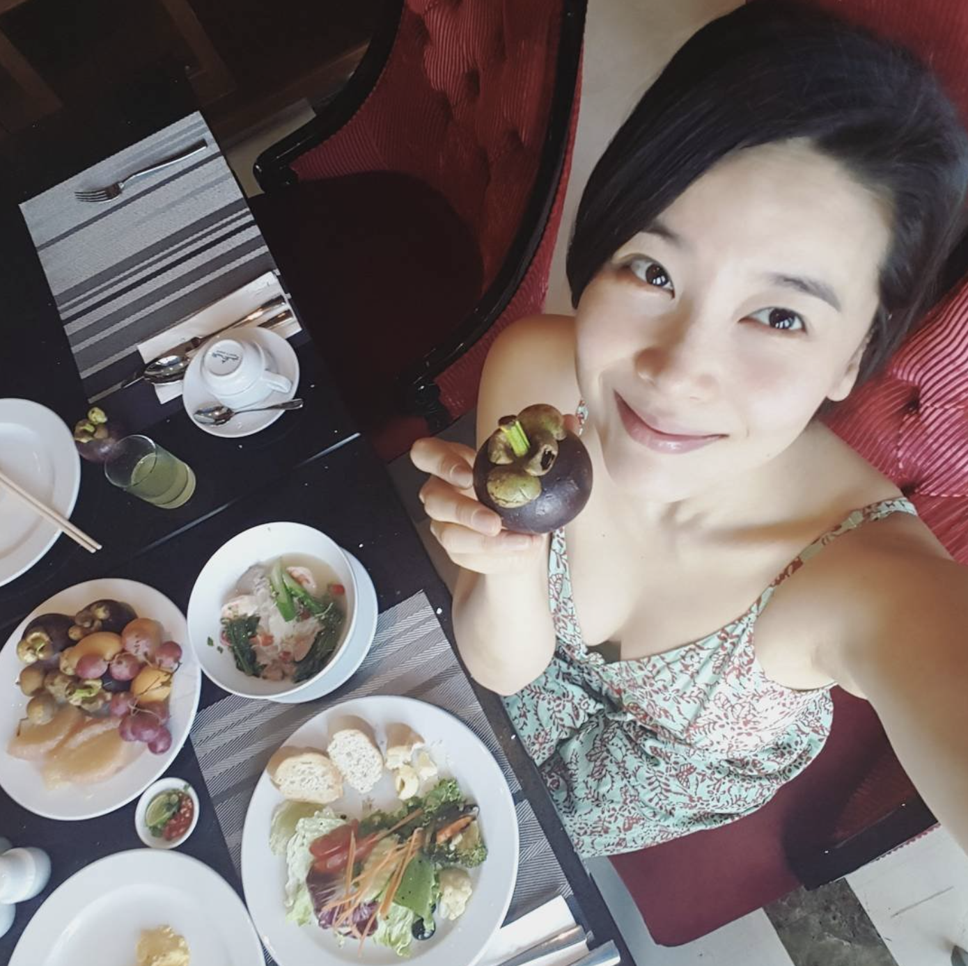 김효선 셀카