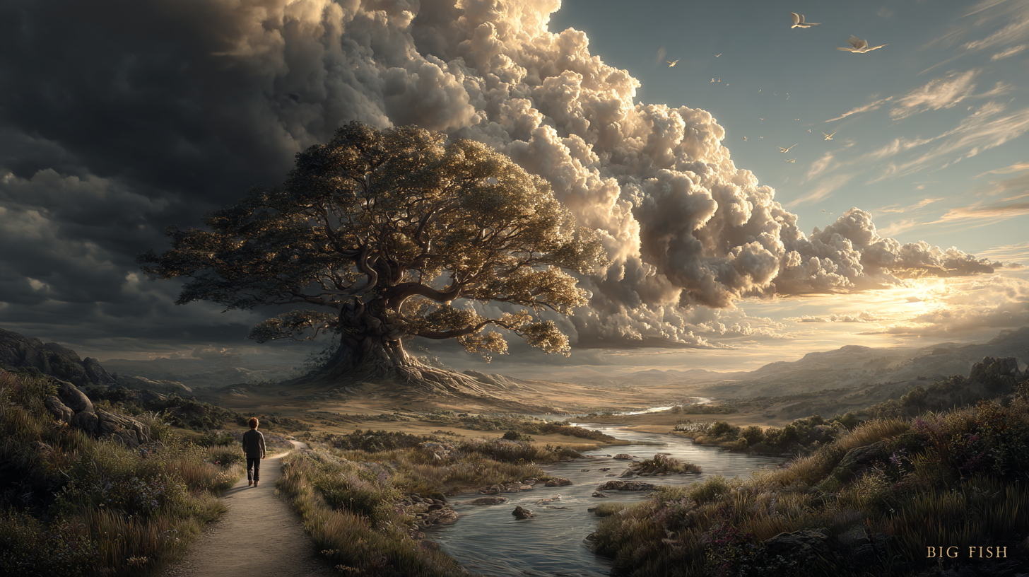 빅 피쉬 영화 포스트