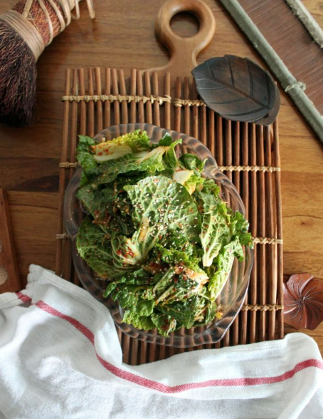 봄동겉절이 황금레시피 백종원