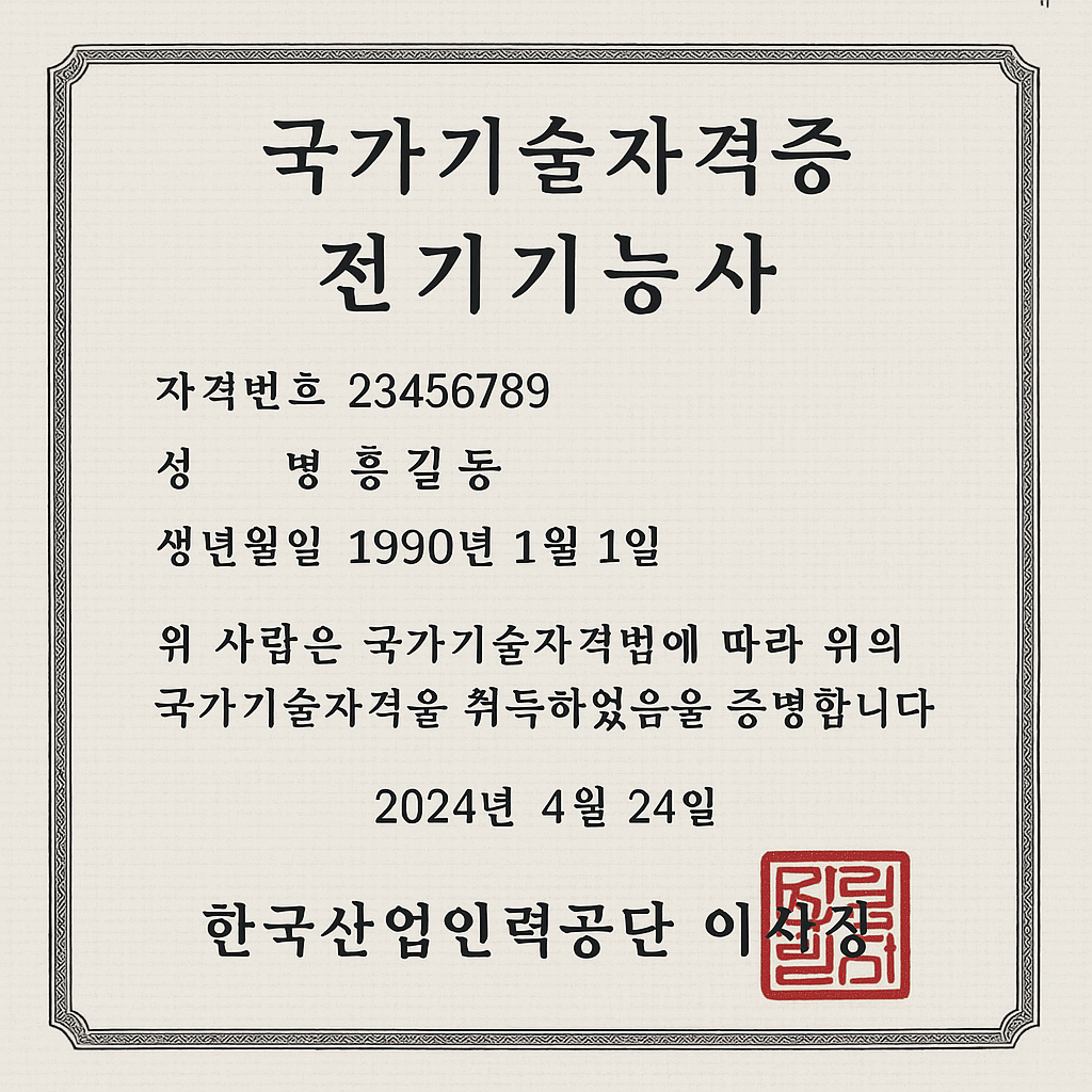전기기능사 자격증 취득방법, 단기 합격 전략 총정리