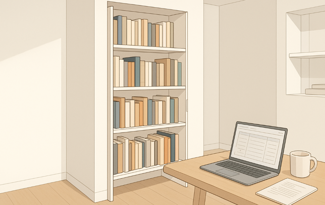 공간 활용성이 좋은 방의 모습