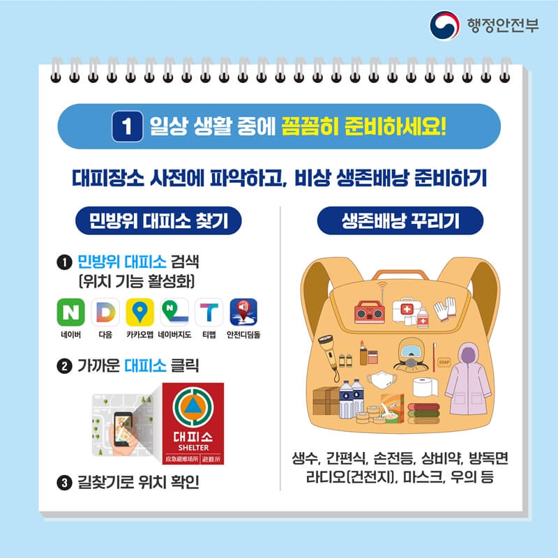 민방위 훈련