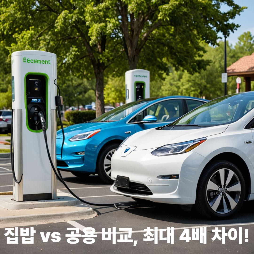 전기차 충전 사진