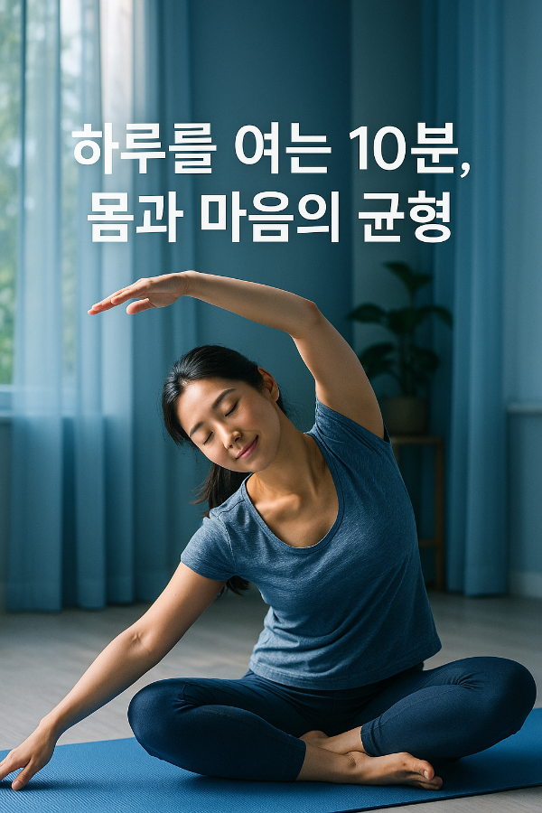 아침 스트레칭 10분, 몸과 마음의 균형을 잡는 비결