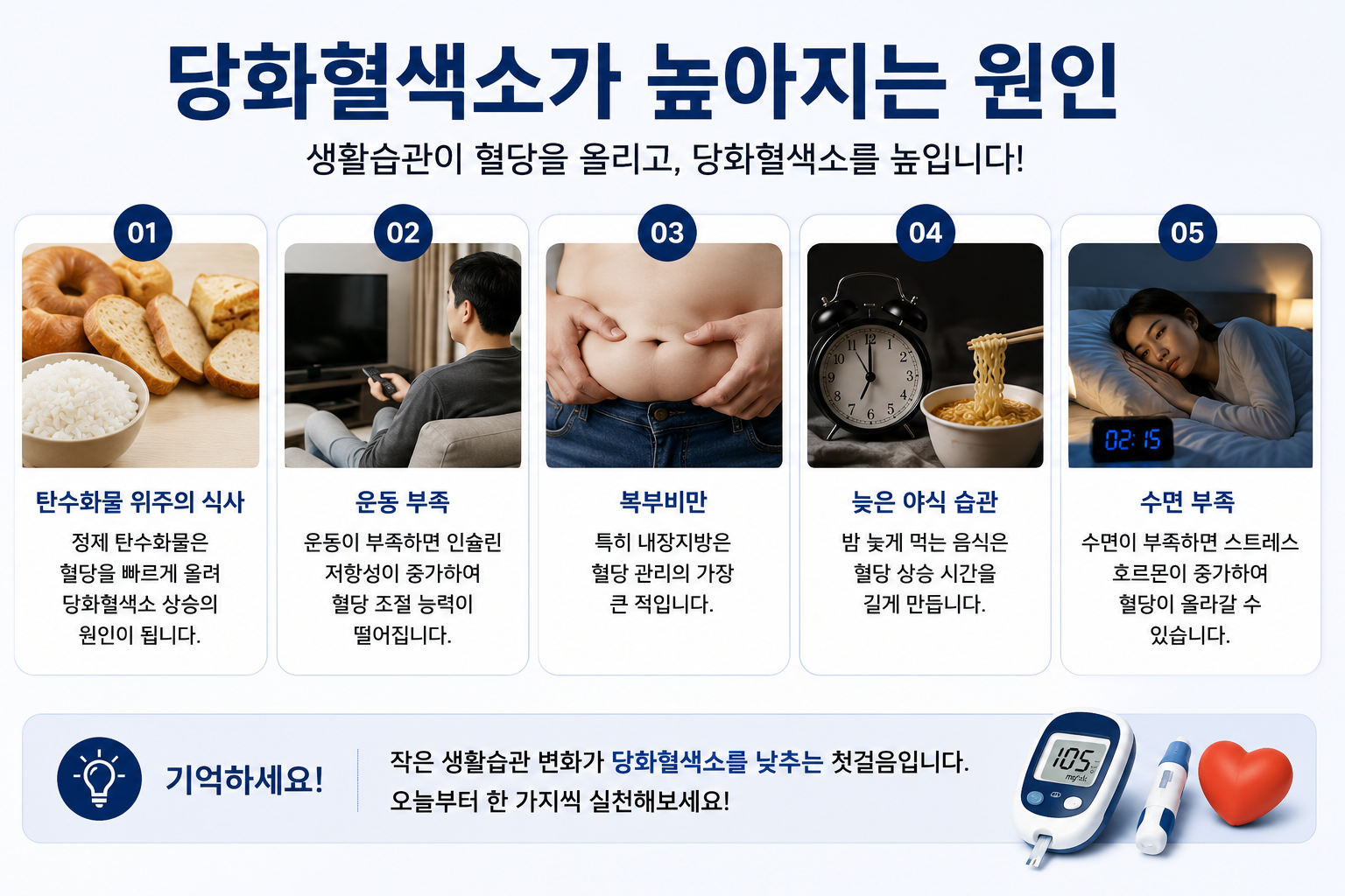 당화혈색소가 높아진 이유