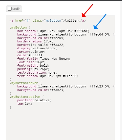 만들어진 버튼코드확인