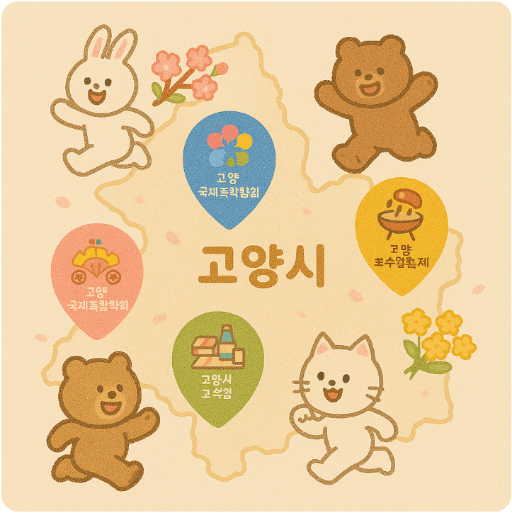 2025 4월 5월 6월 고양시 봄꽃 야경 캠핑 축제 일정2