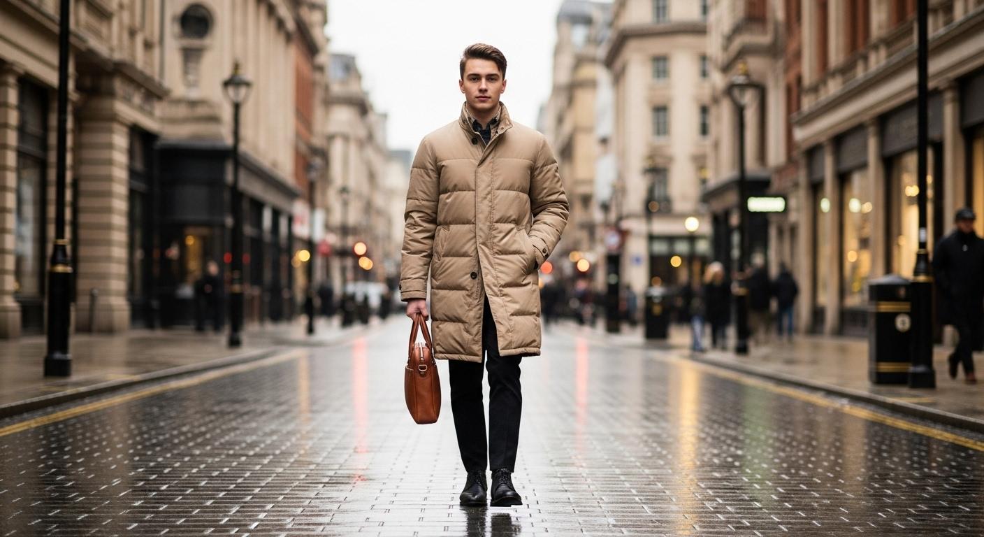 버버리 패딩 코트