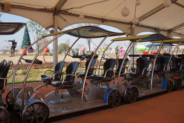 진위천 레일바이크