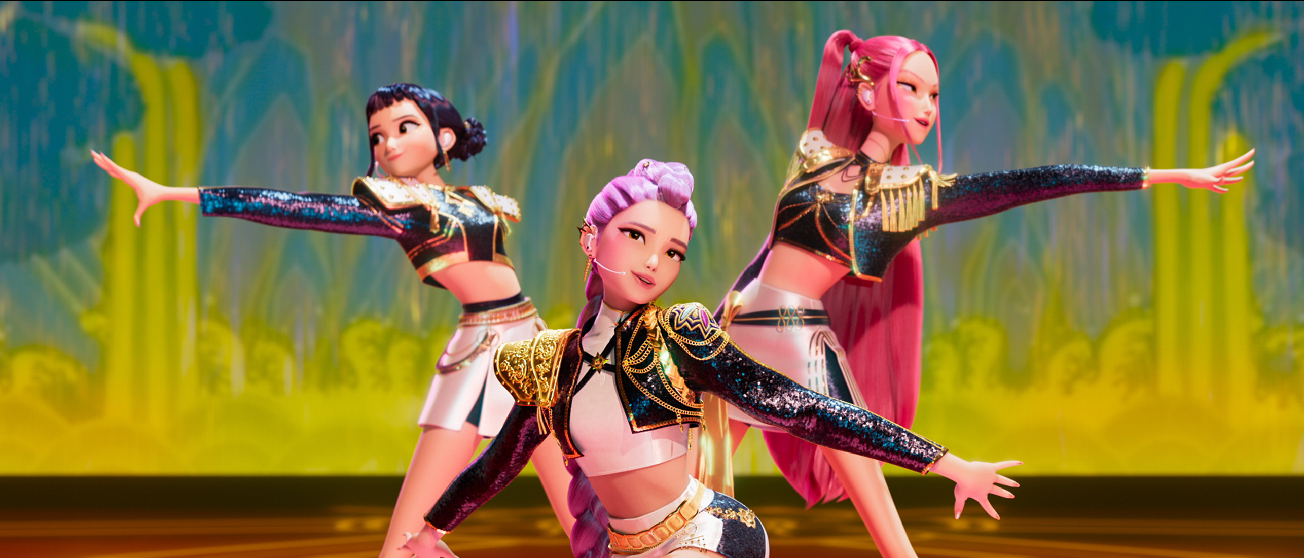 넷플릭스 영화 케이팝 데몬 헌터스 장면 사진