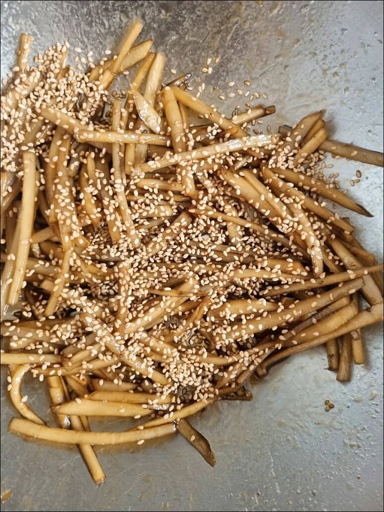 우엉조림 만드는 법