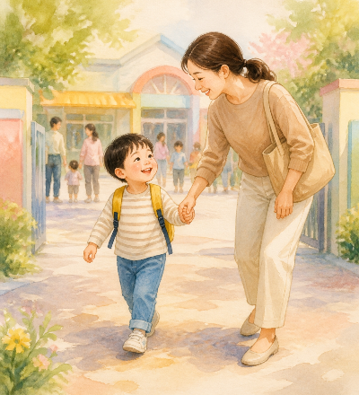 아이 자립심 키우기, 스스로 하려는 순간을 기다려주는 육아 방법(AI생성 이미지)