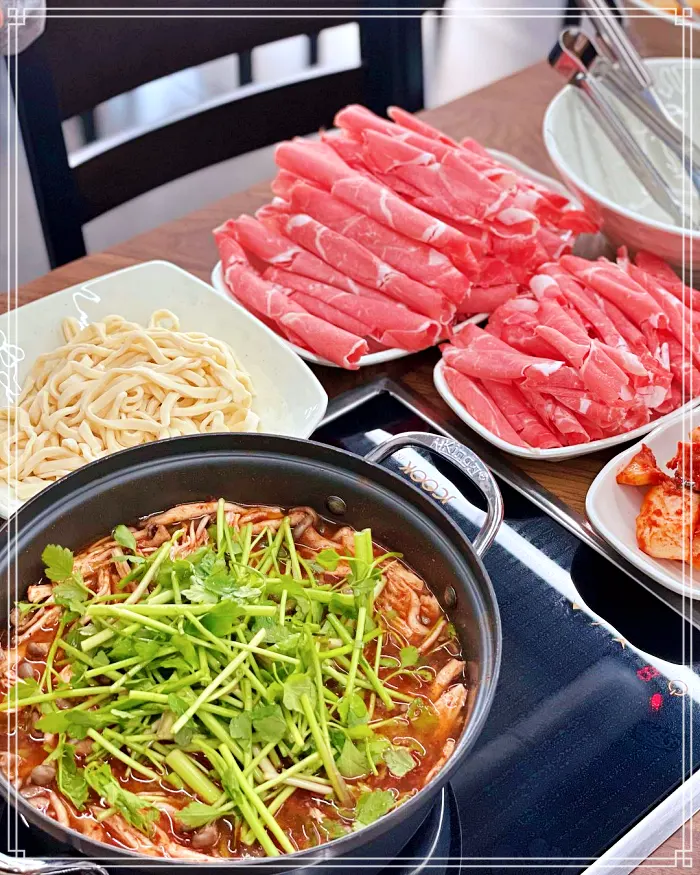 김해, 인제대 맛집 샤브샤브 손칼국수