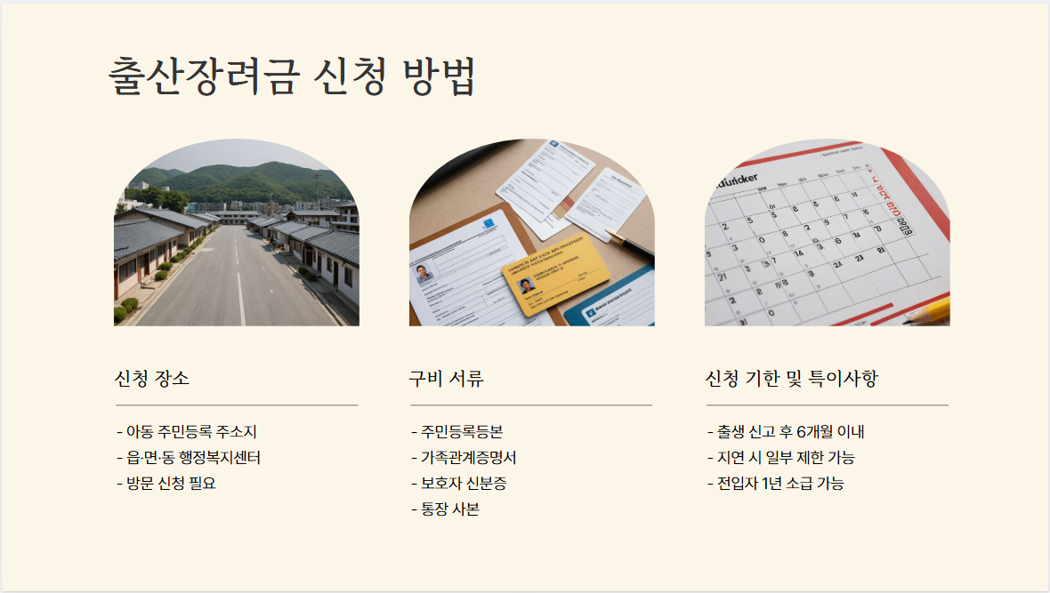 충청북도 출산장려금 및 육아용품 지원 상세 정보