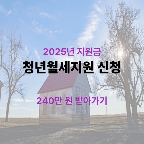 청년월세 지원